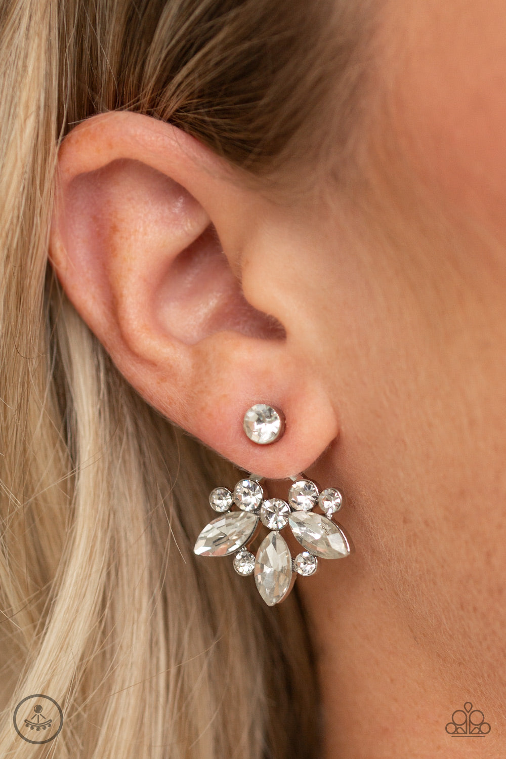 Crystal Constellations - Silver / White