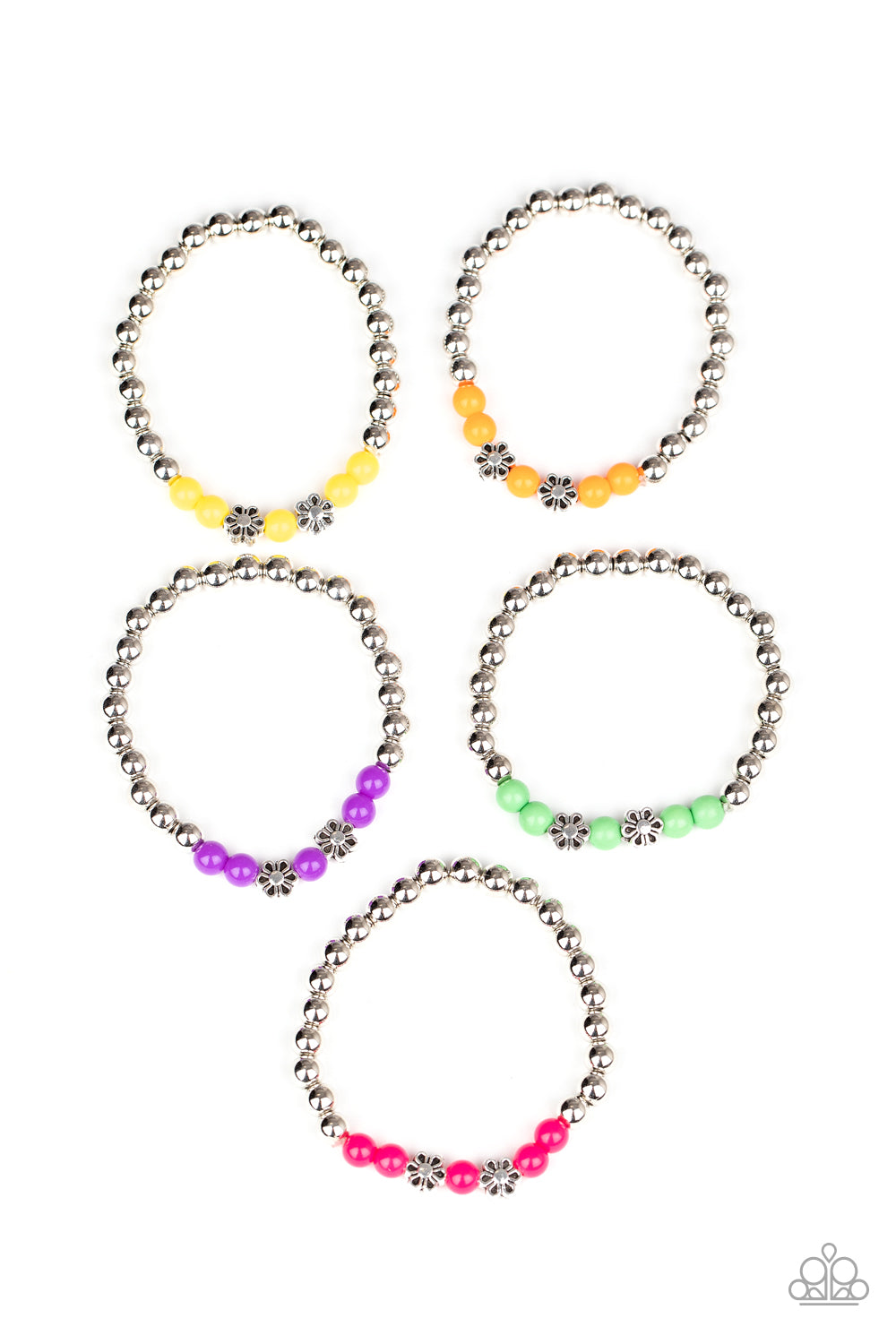 Glass-Like Flower Starlet Shimmer Bracelet