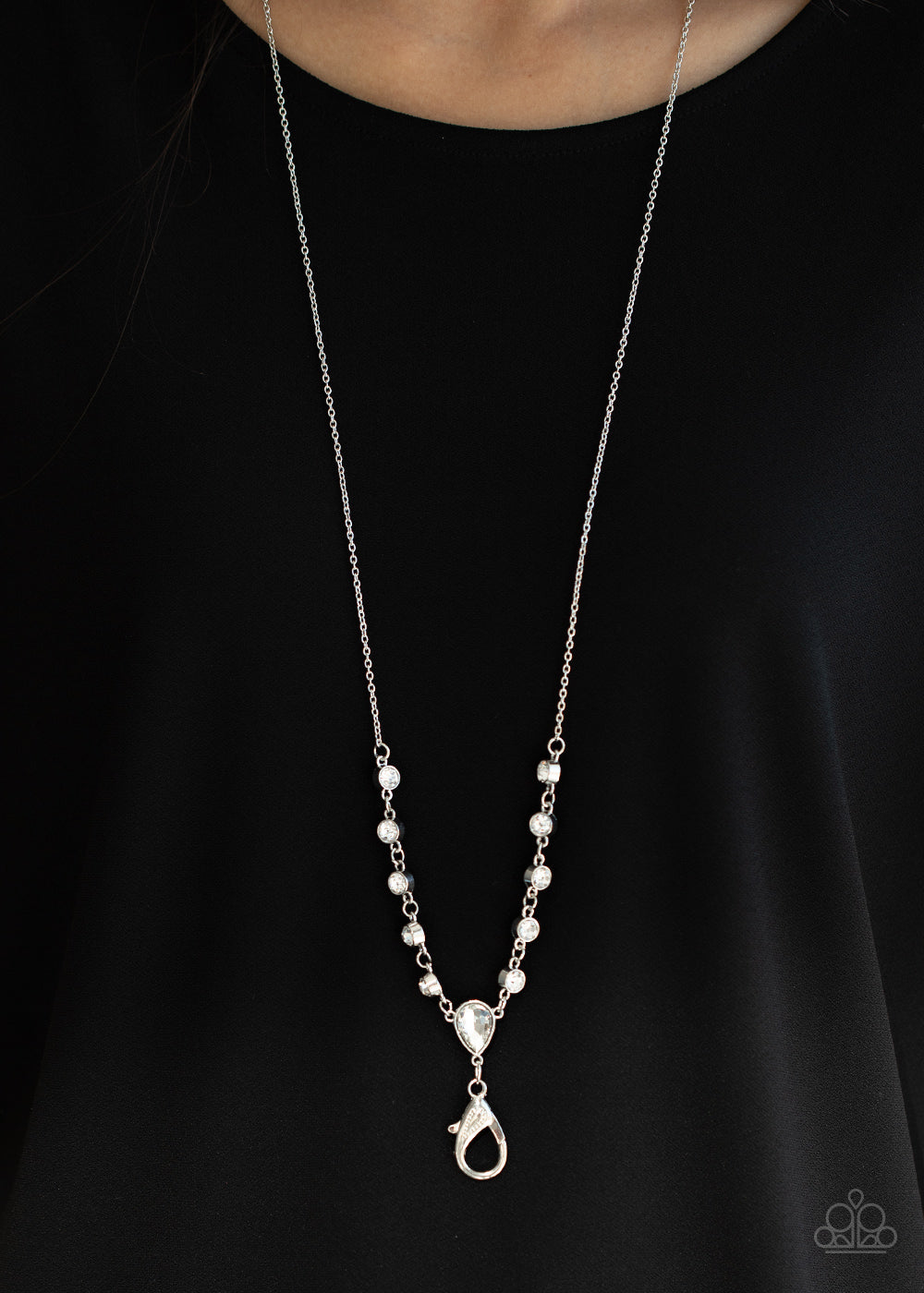 Unfathomable Fierceness Lanyard - White