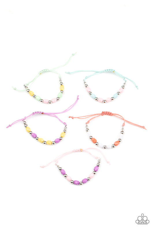 Colorful Sliding Knot Starlet Shimmer Bracelet