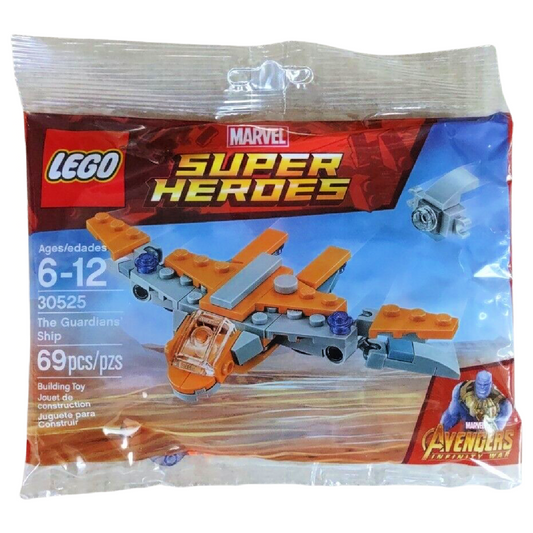 LEGO Marvel SuperHeroes 30525 The Guardians' Ship Polybag Retired New & Sealed