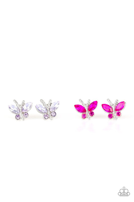 Rhinestone Butterflies Starlet Shimmer Earrings