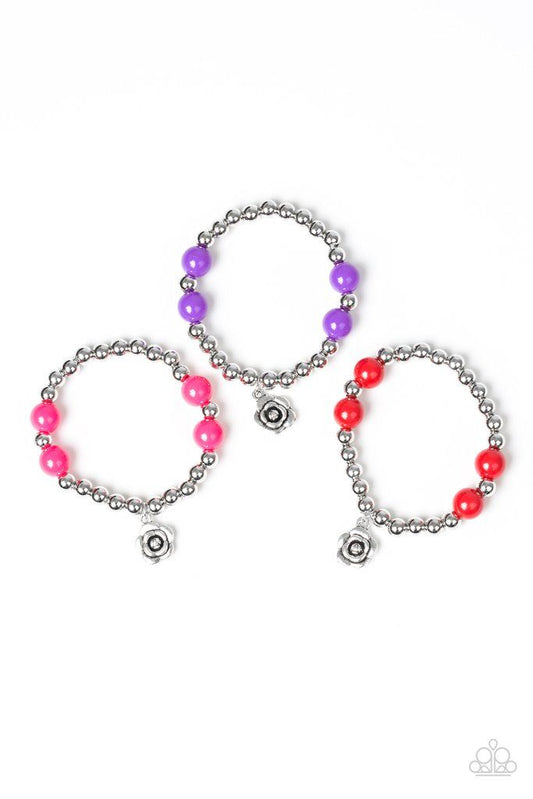 Flower Charm Starlet Shimmer Bracelet