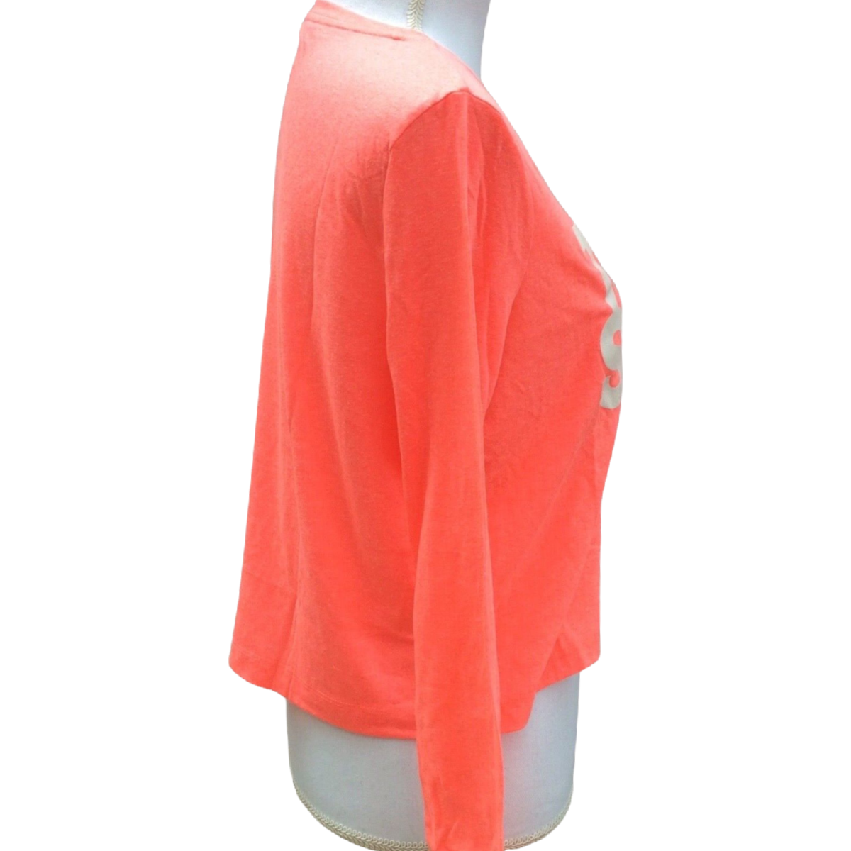 Christmas Size XXL Long Sleeve Aeropostale "Think Snow" Crop Top Shirt NWT