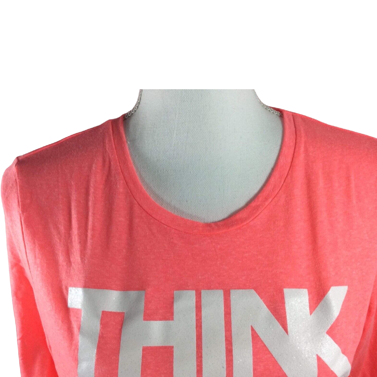 Christmas Size XXL Long Sleeve Aeropostale "Think Snow" Crop Top Shirt NWT