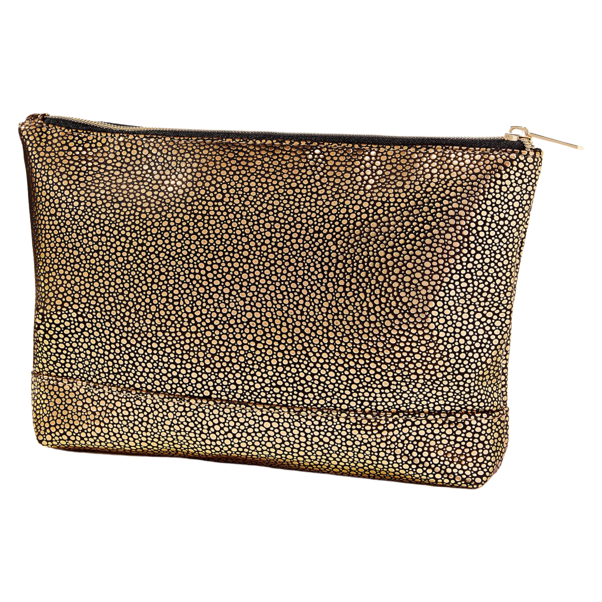 TARTE Makeup Gold-Getter Bag For Cosmetics or Use As A Clutch Purse, Storage NEW