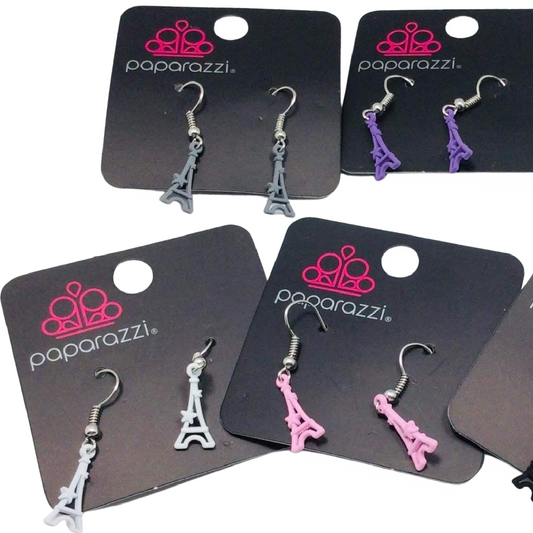 Paris Eiffel Tower Fashion Dangle Earrings NEW