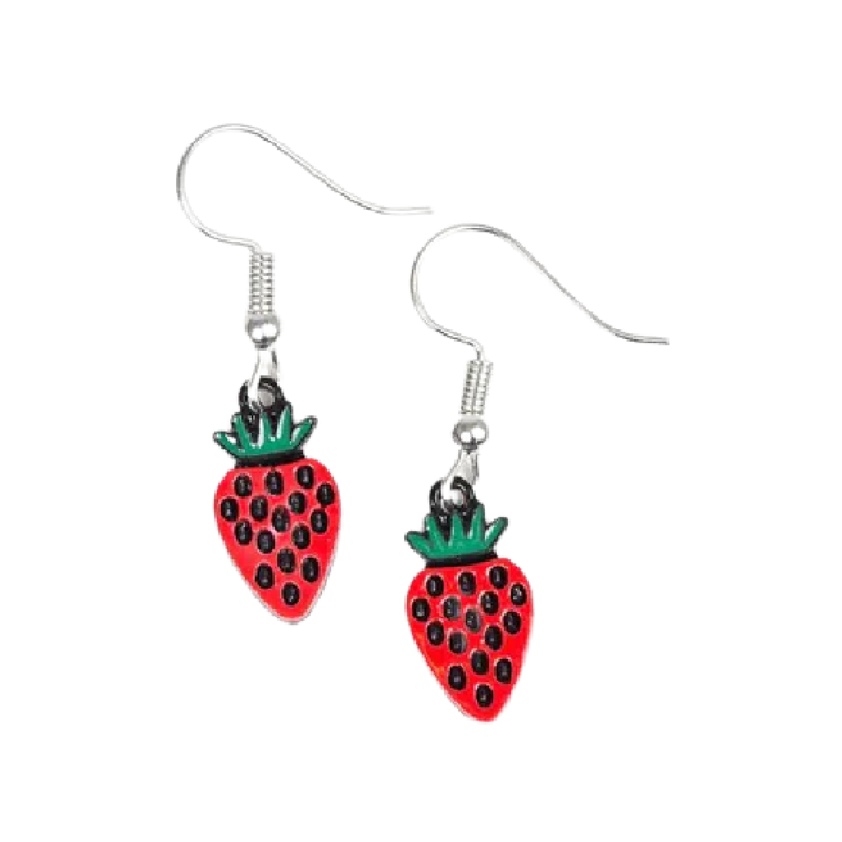 Strawberry Fruit Dangle Earrings NEW