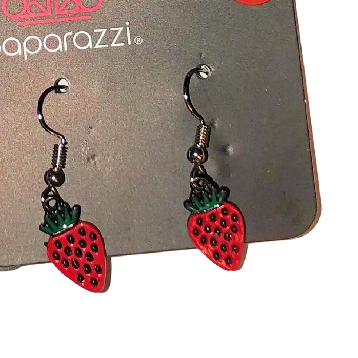 Strawberry Fruit Dangle Earrings NEW