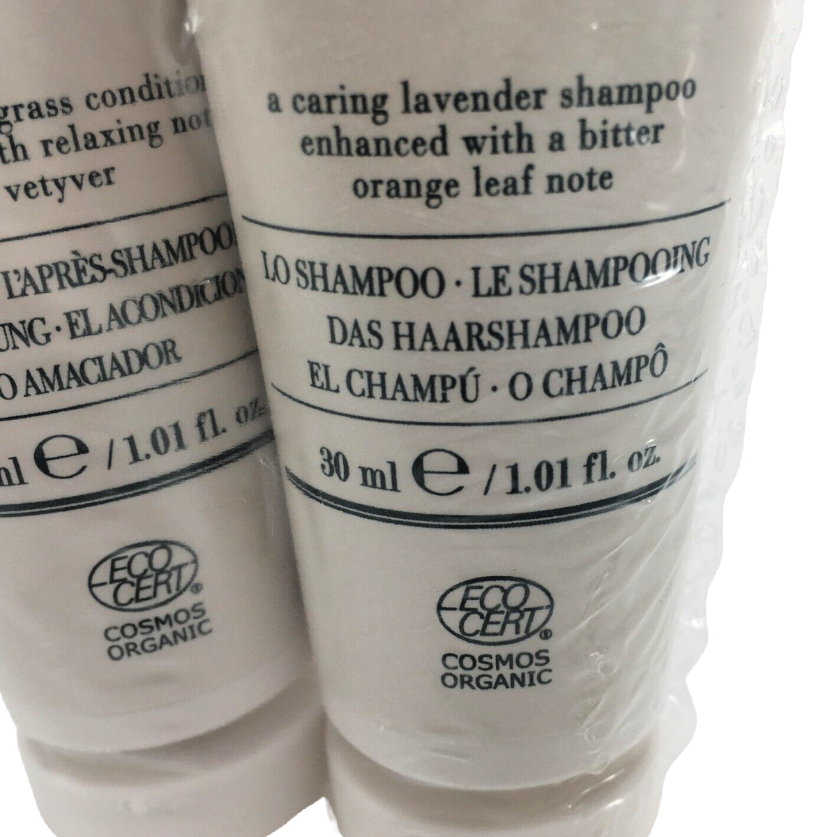 THE RERUM NATURA Hair Shampoo & Conditioner 2pk Set Travel Size Each SEALED