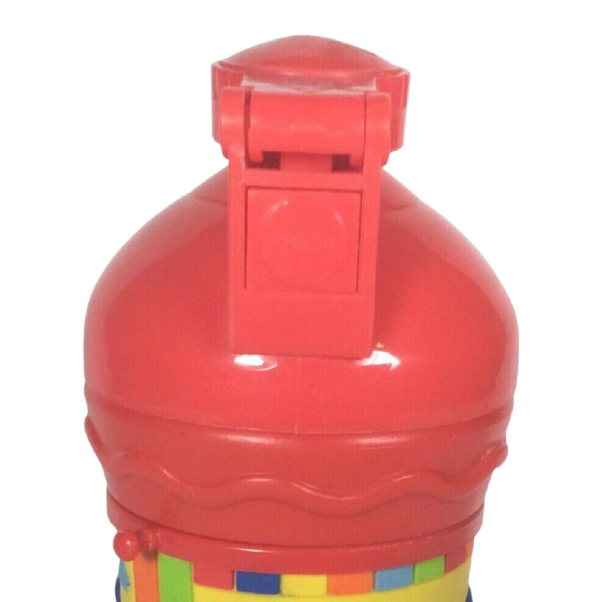 Canteen Train Thermos Toddler Reusable Water Bottle Drink Straw Travel Cup Red