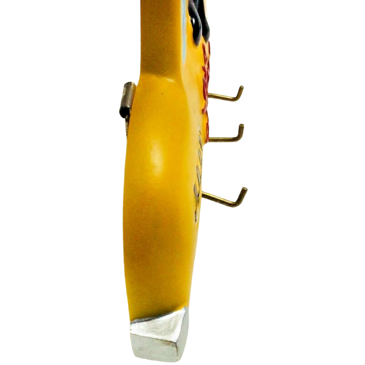 Yellow Taxi Cab Dog Puppy Leash Holder Key Hooks 7.5" Car Wall Plaque