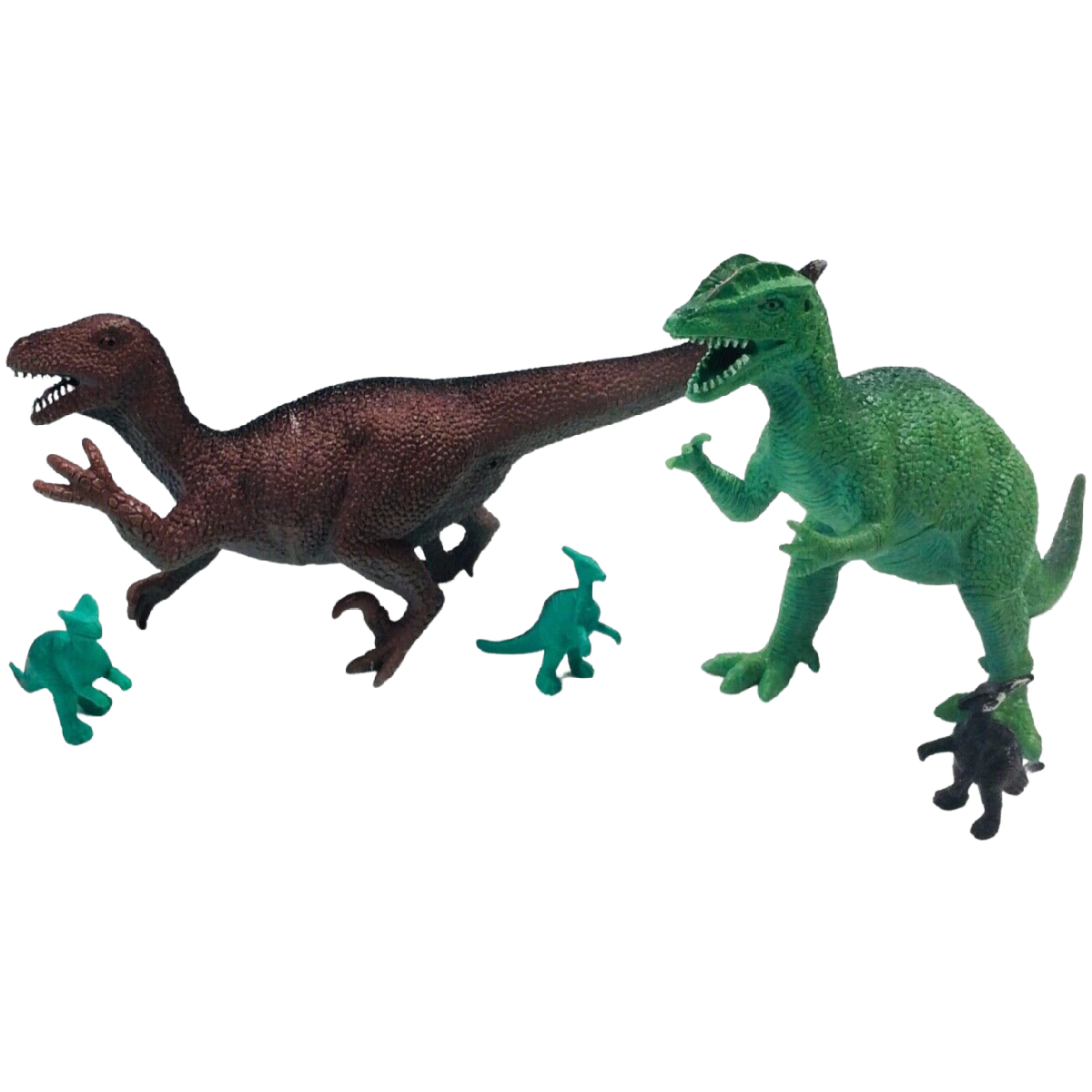 Prehistoric Dinosaurs Lot of 23 Action Figure Large Assorted Toddler Toys 2"-9"