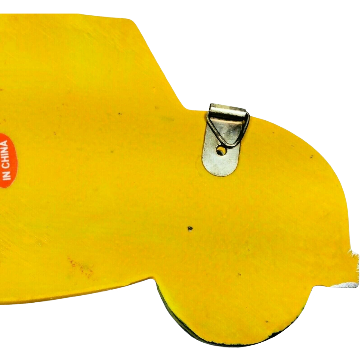 Yellow Taxi Cab Dog Puppy Leash Holder Key Hooks 7.5" Car Wall Plaque