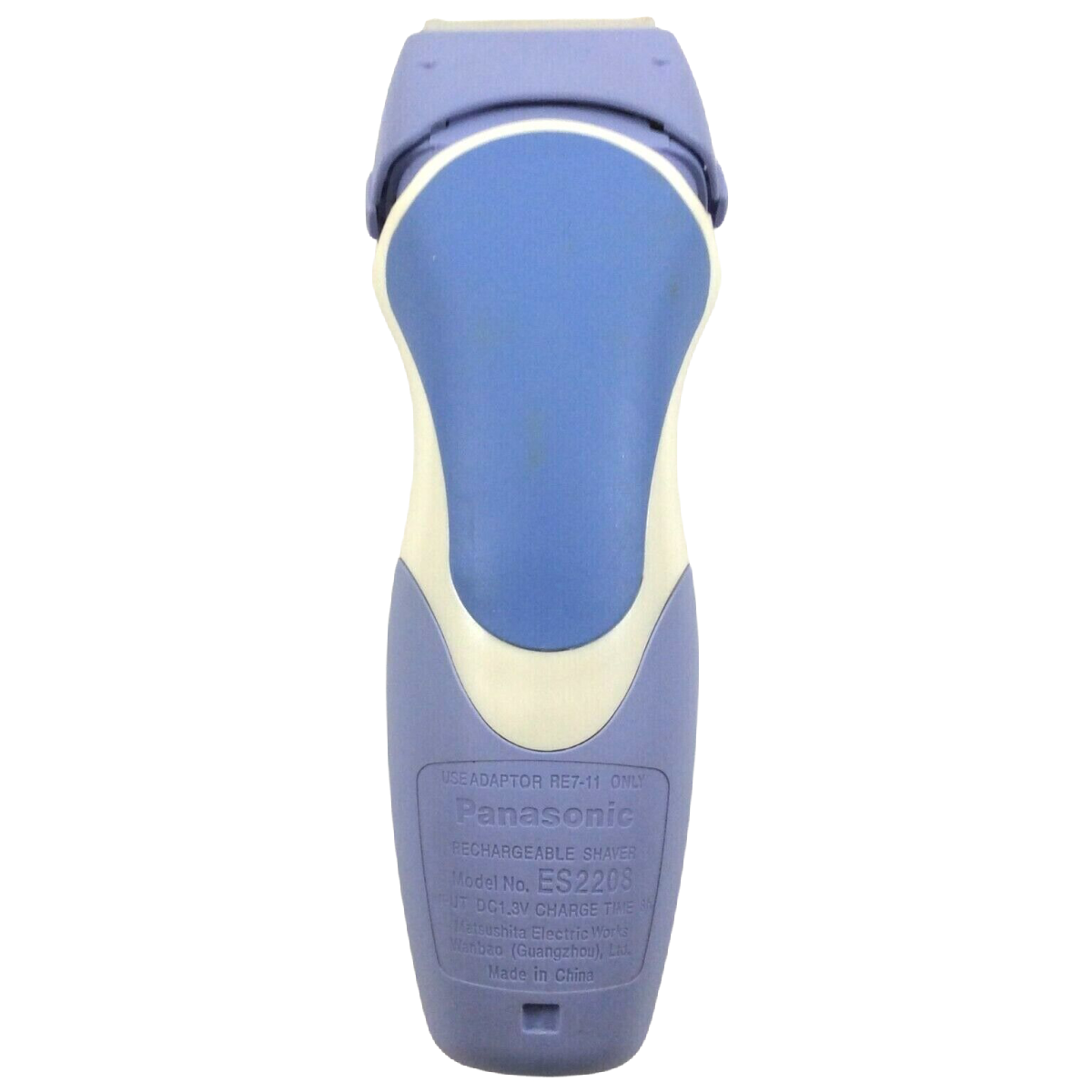 Wet/Dry Panasonic Ladies Cordless Electric Shaver With Charger in Blue
