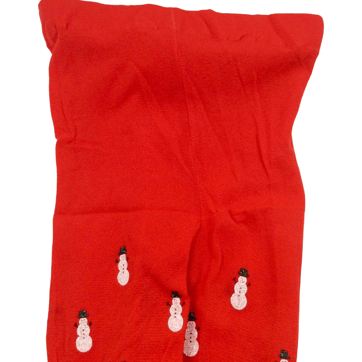 Holiday Baby Girls Tights Lot of 6 Black Santa Red Snowman Snowflake Size 1-3