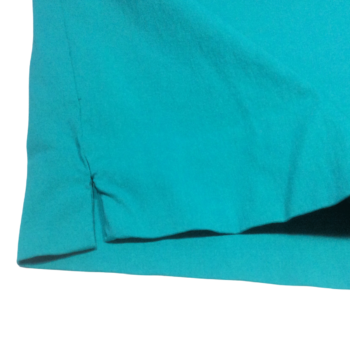 Lifestyle Attitude Capri Pants Turquoise Women's Size 22W Stretch Flat Front