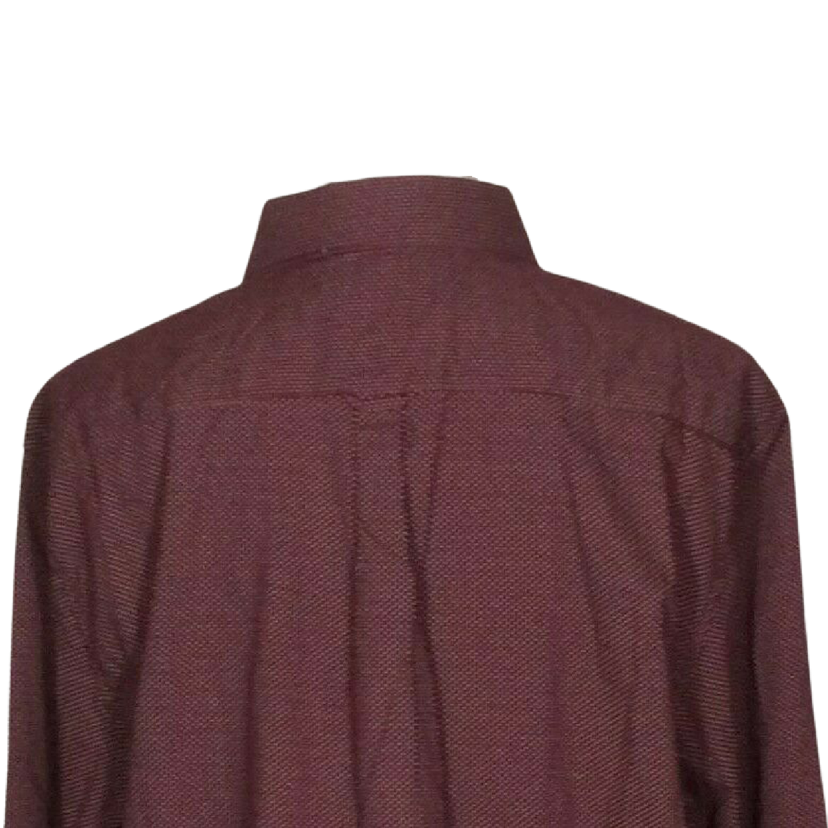 Demin & Flower Ricky Singh Men Button Up Shirt Marron Polka Dot New Size XL