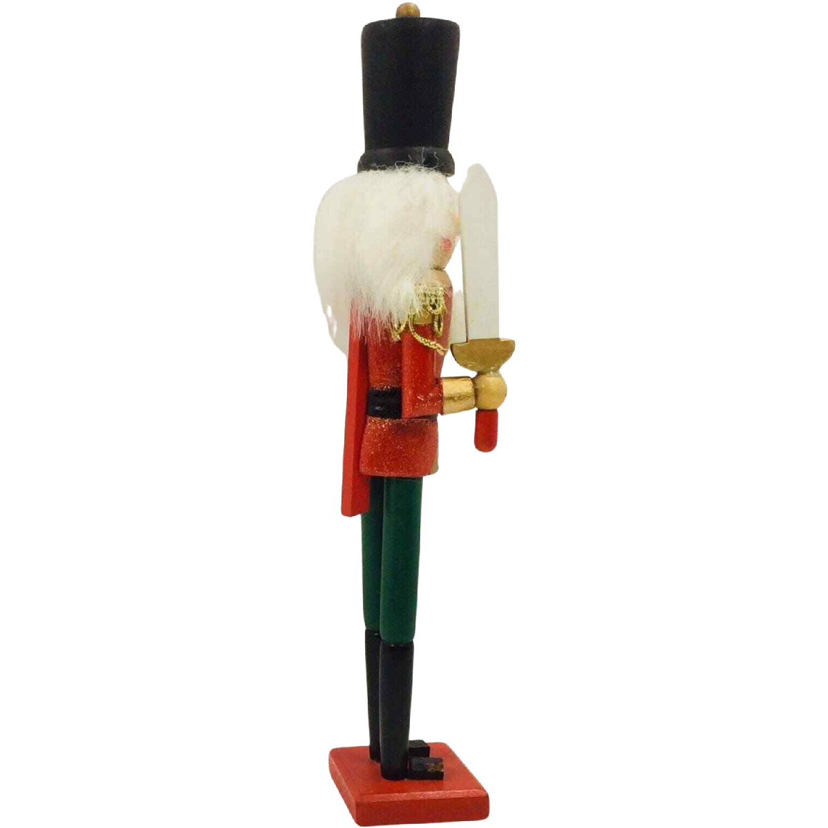Wooden Nutcracker Christmas Soldier Shelf Decor Holiday Ballerina Princess
