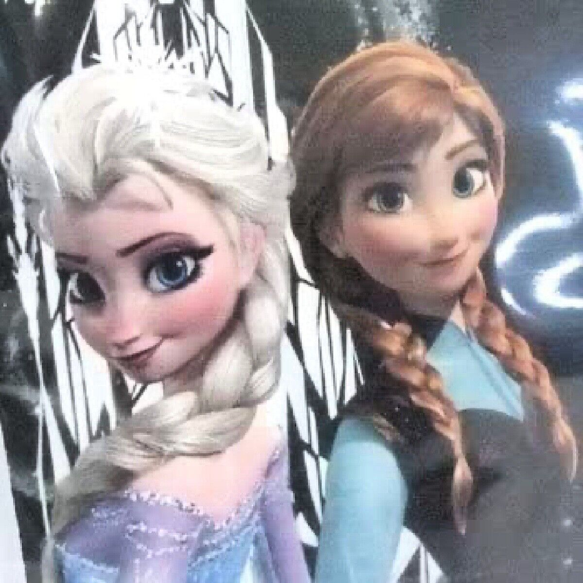 Disney Frozen Chalkboard & Jumbo Playing Cards Toy Lot of 2