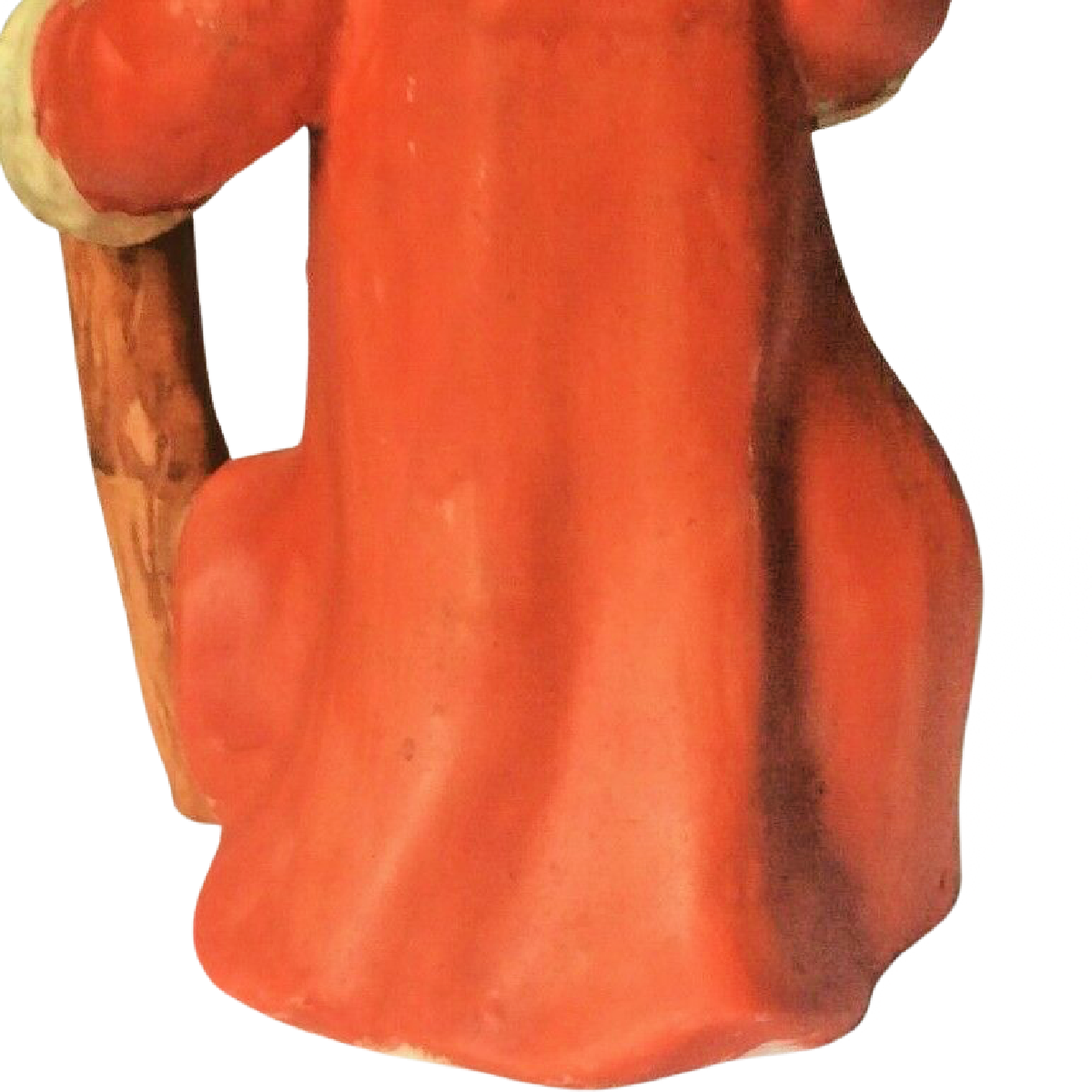 Santa Claus Christmas Porcelain Figurine Deco Lot of 2