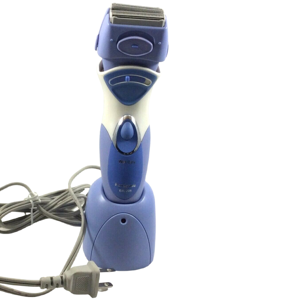 Wet/Dry Panasonic Ladies Cordless Electric Shaver With Charger in Blue