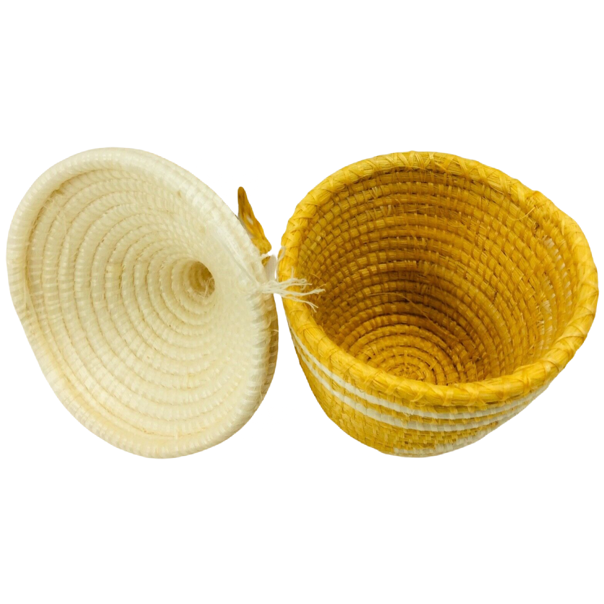doTERRA Rwandan Peace YELLOW Basket Sisal & Clay Diffuser Ornament Christmas Lot