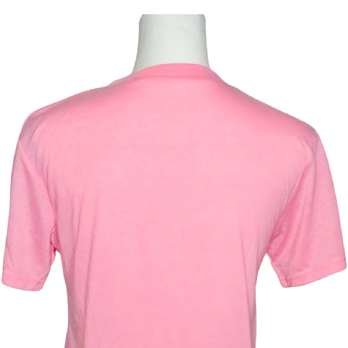 Women's T-Shirt Thankful Grateful Blessed Heart Wreath Light Pink Size Small NEW