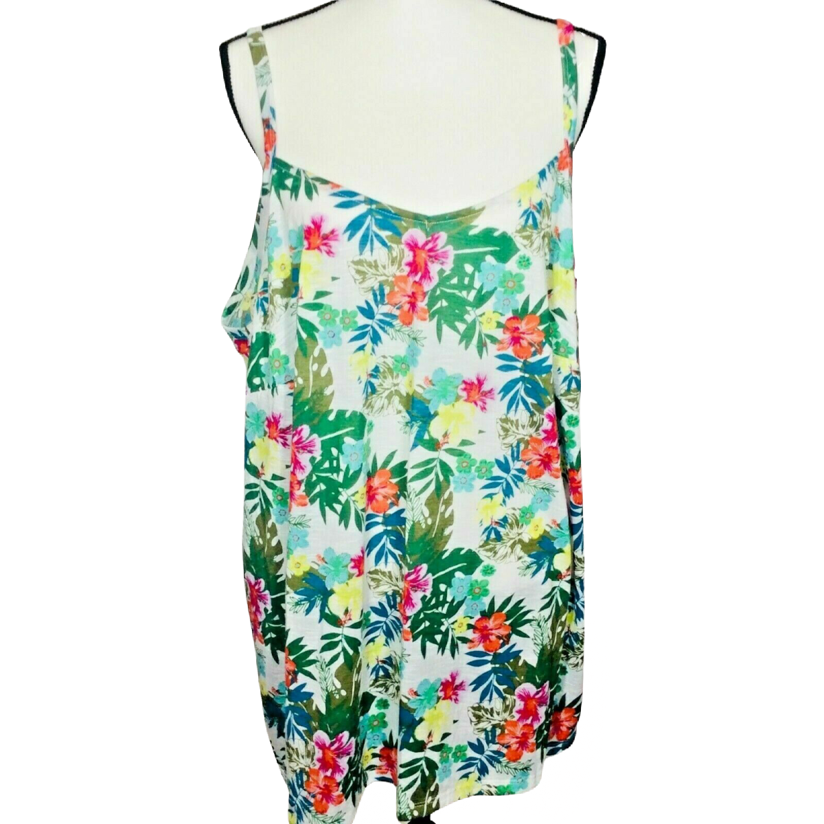 Terra & Sky Cardigan Sweater & Floral Tank Top Lot Size 3X 24W-26W