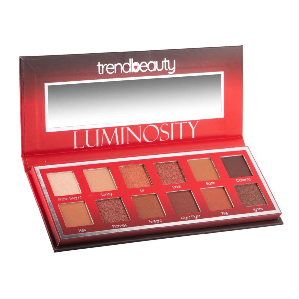 Lot of 3 TrendBeauty Luminosity Eyeshadow Full Size Palettes 12 Shades NEW