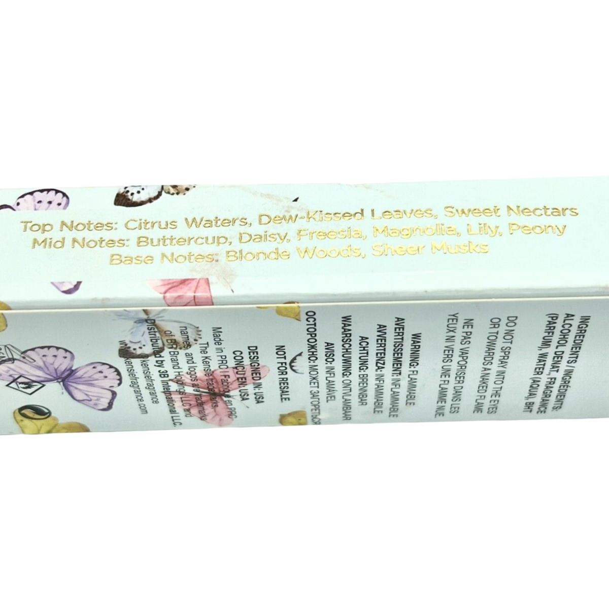 2x Kensie BUTTERCUP BABE Eau de Parfum Purse Spray Travel Size 10mL Perfume Lot