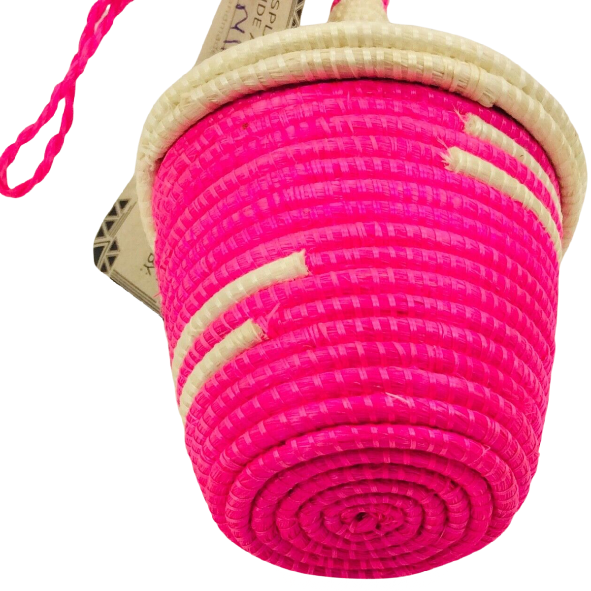 doTERRA Rwandan Peace PINK Basket Sisal & Clay Diffuser Ornament Christmas Lot