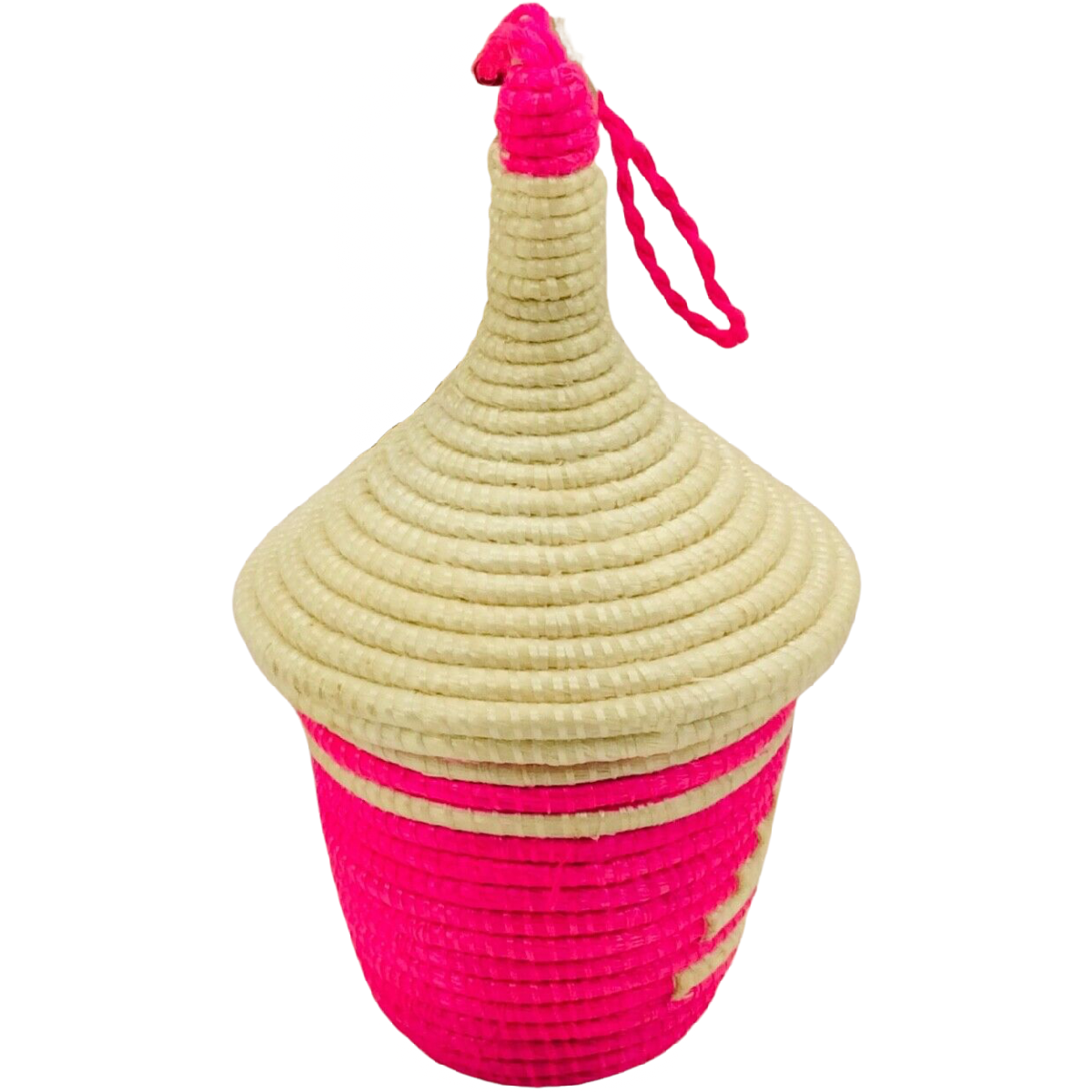 doTERRA Rwandan Peace PINK Basket Sisal & Clay Diffuser Ornament Christmas Lot