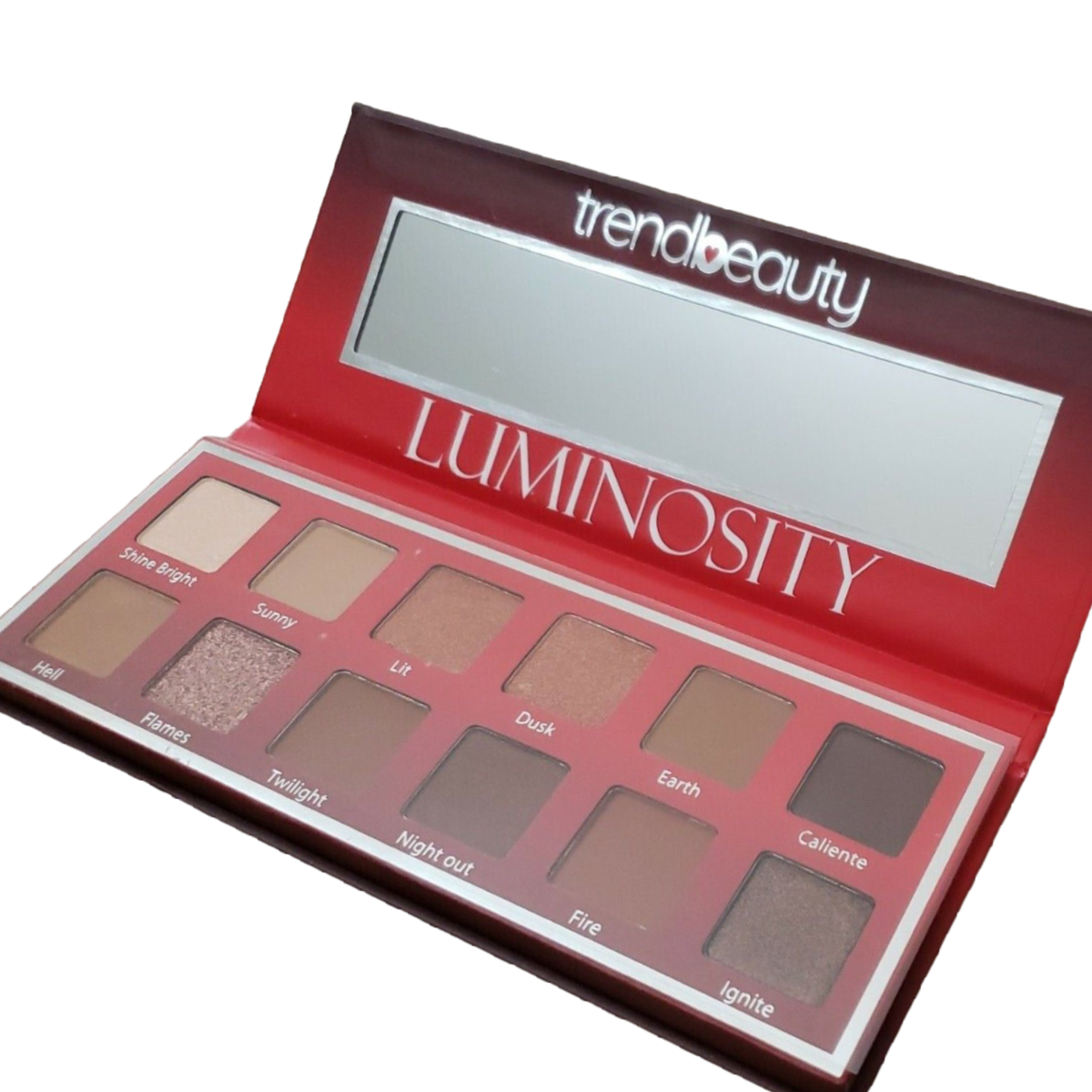 Lot of 3 TrendBeauty Luminosity Eyeshadow Full Size Palettes 12 Shades NEW