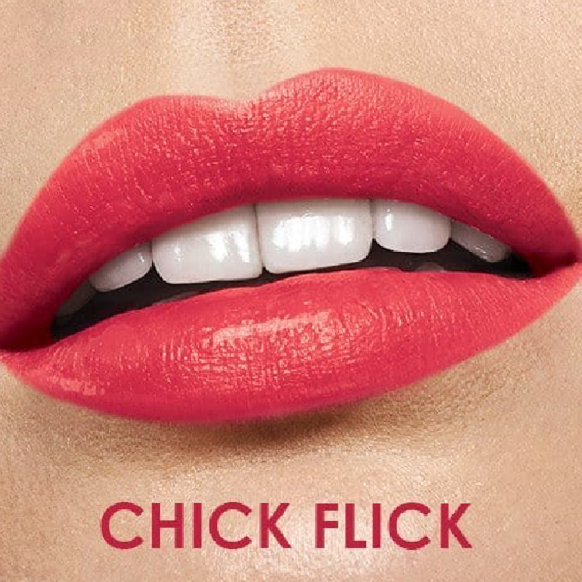 CIATE LONDON Pretty Stix Lipstick in Chick Flick (Orange) Full Size NIB Lot Of 3
