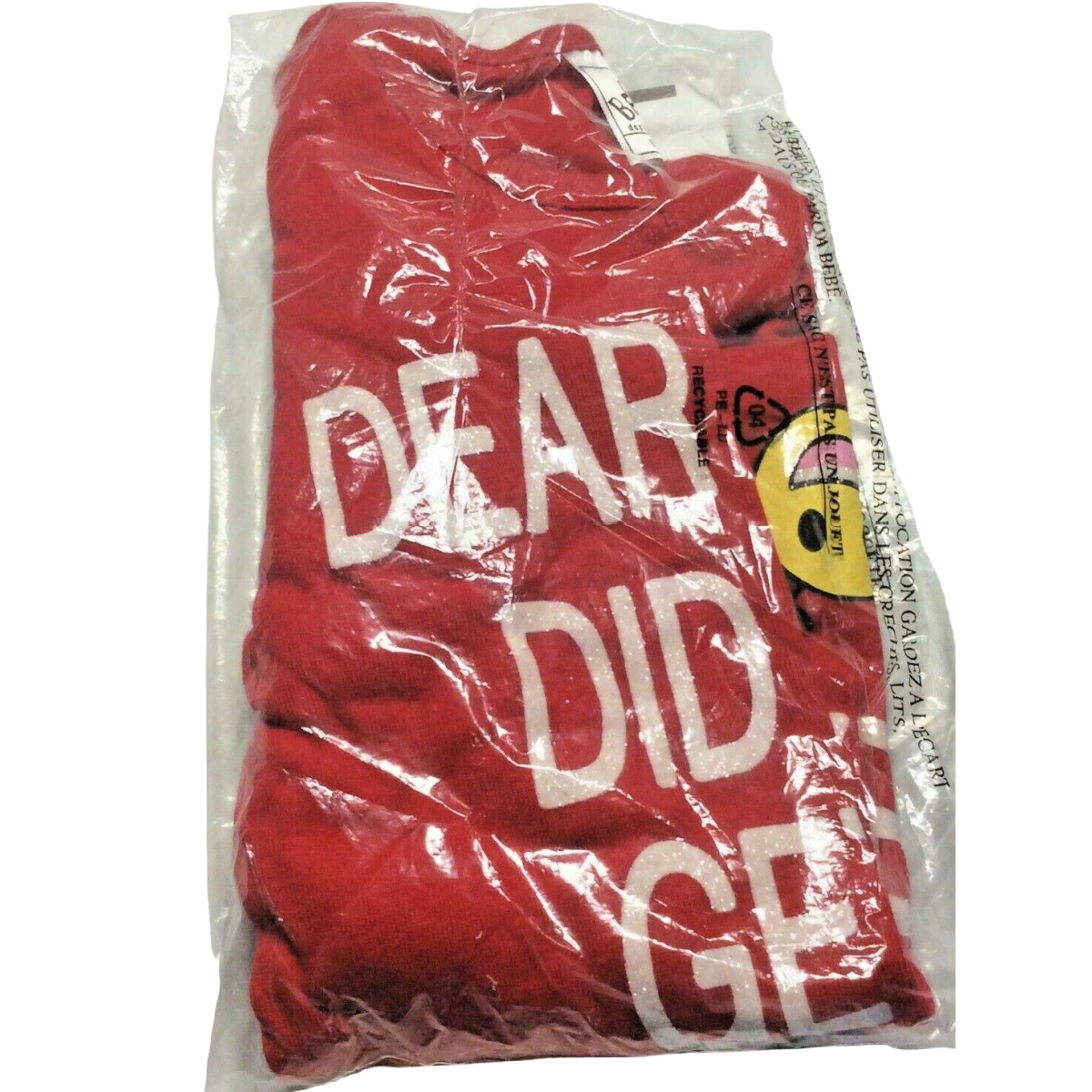 Beautees Girls Size 4 Long Sleeve Christmas Shirt "Did You Get My Text, Santa"