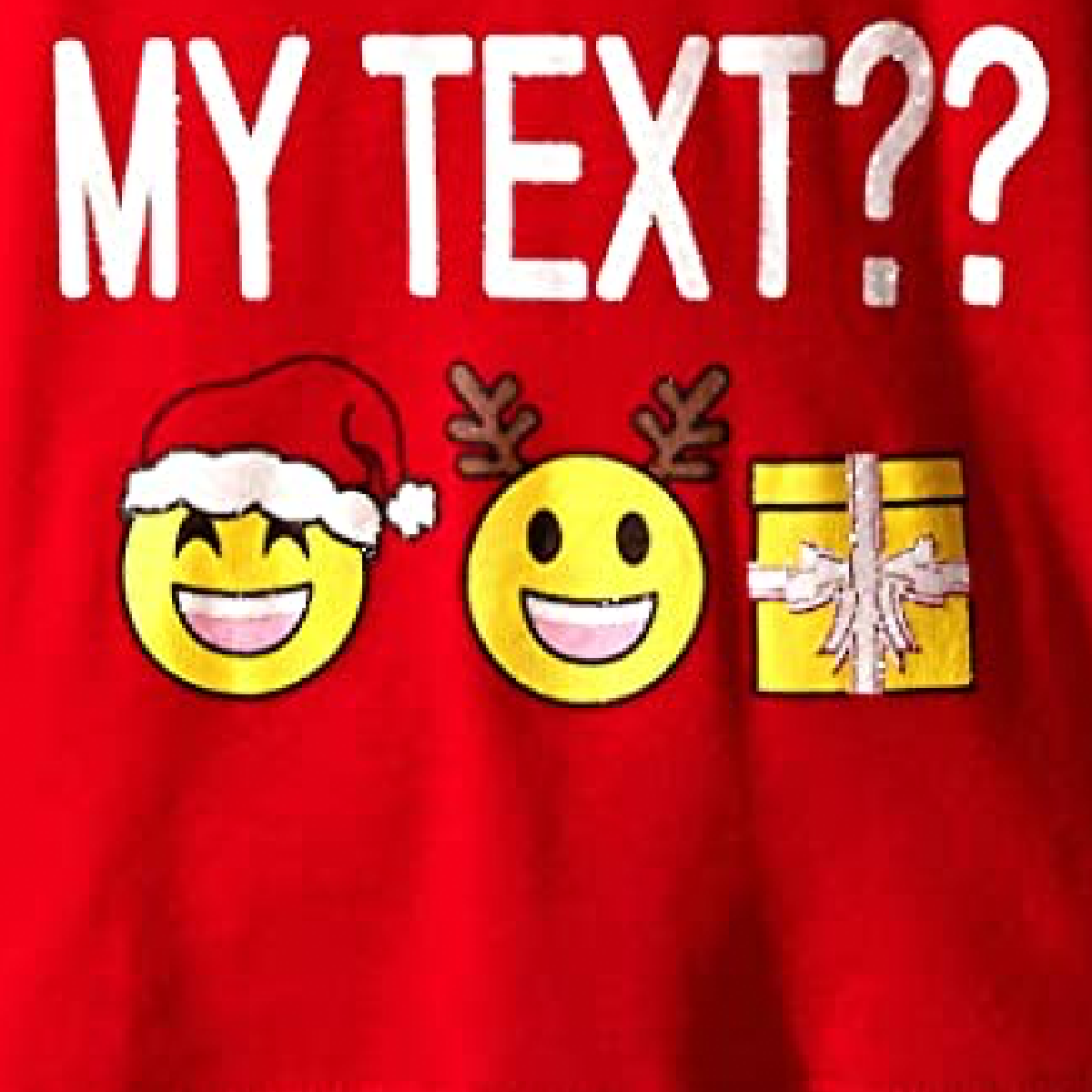 Beautees Girls Size 4 Long Sleeve Christmas Shirt "Did You Get My Text, Santa"