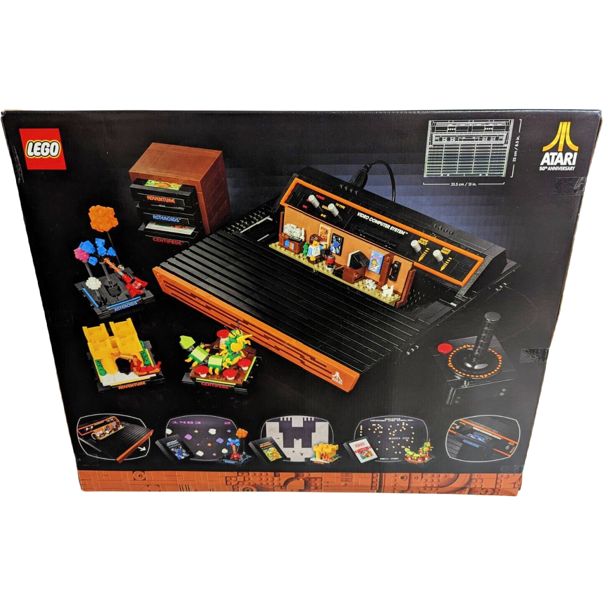 LEGO 10306 ICONS Atari 2600 Video Computer System Game (2,532 pieces) SEALED