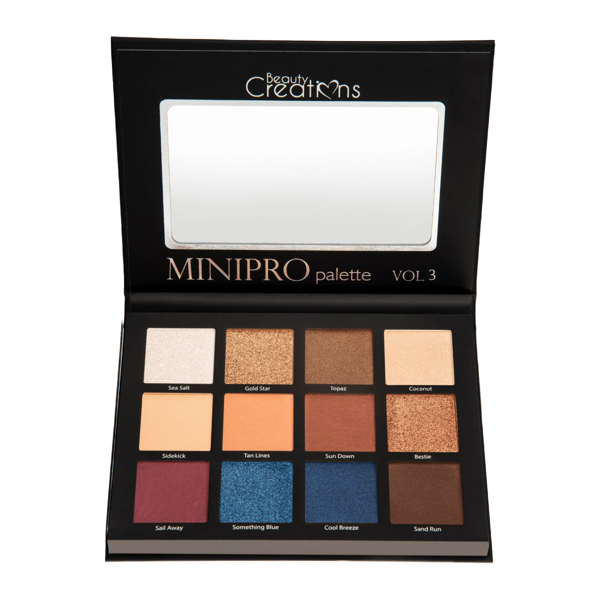 Beauty Creations Mini Pro Vol 3 Eyeshadow Palette Matte Shimmer Lot Of 2 NEW