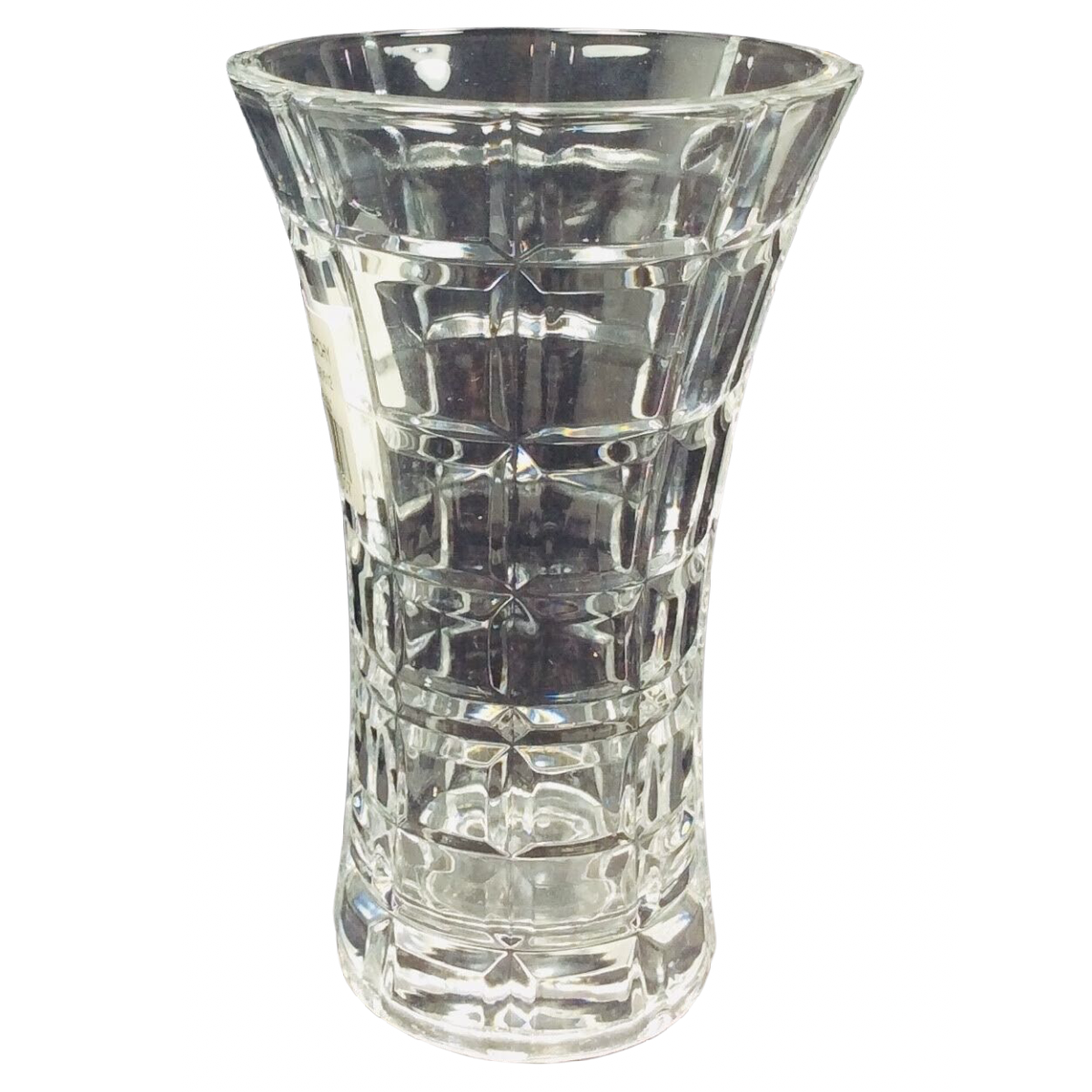 Monarchy Mikasa 4.75" Bud Vase Beveled Crystal Design (VZ006/612) Japan NIB