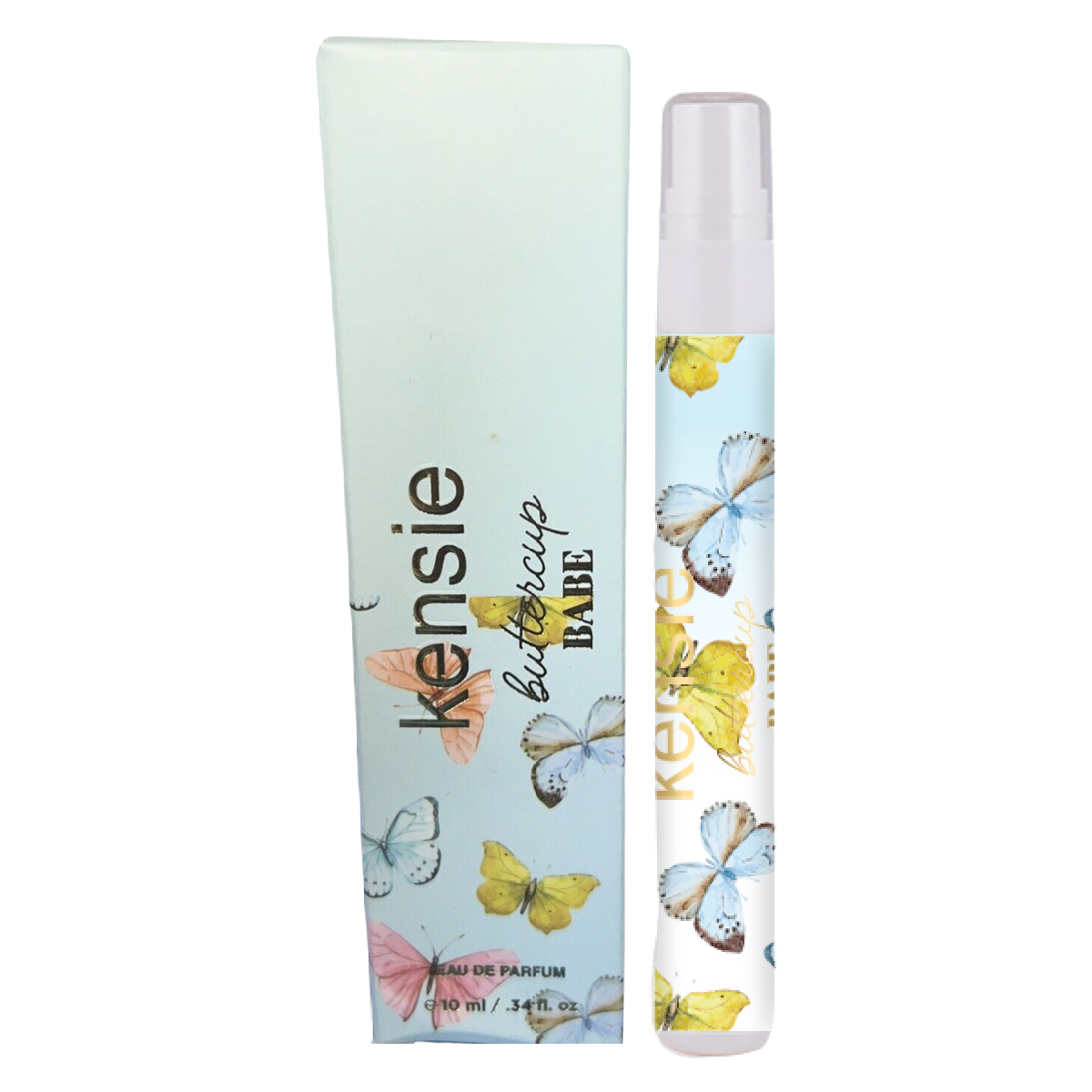 2x Kensie BUTTERCUP BABE Eau de Parfum Purse Spray Travel Size 10mL Perfume Lot