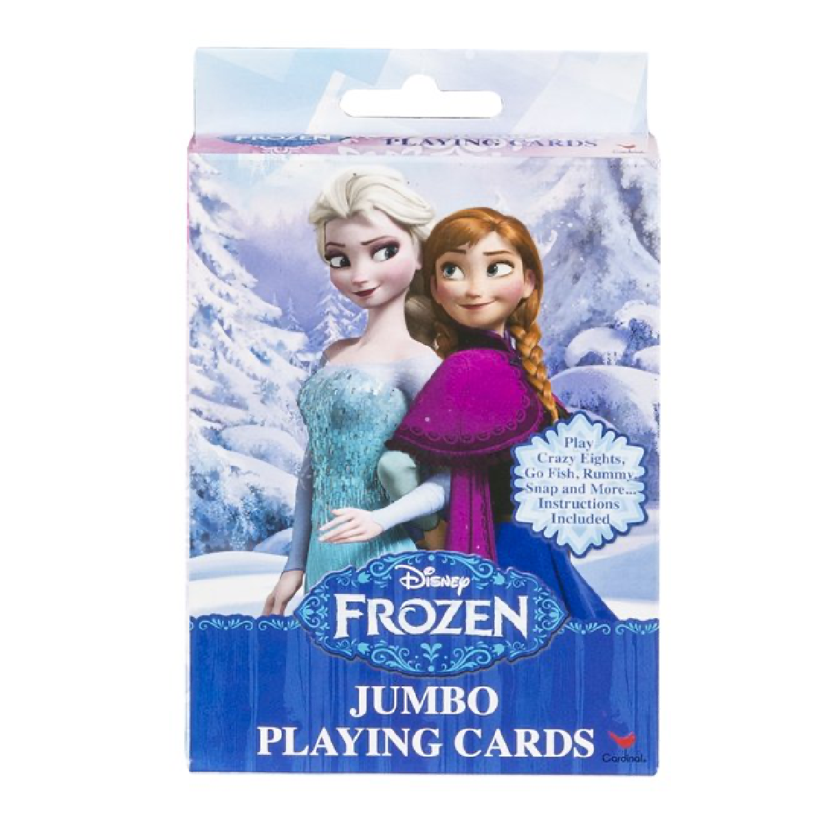 Disney Frozen Chalkboard & Jumbo Playing Cards Toy Lot of 2