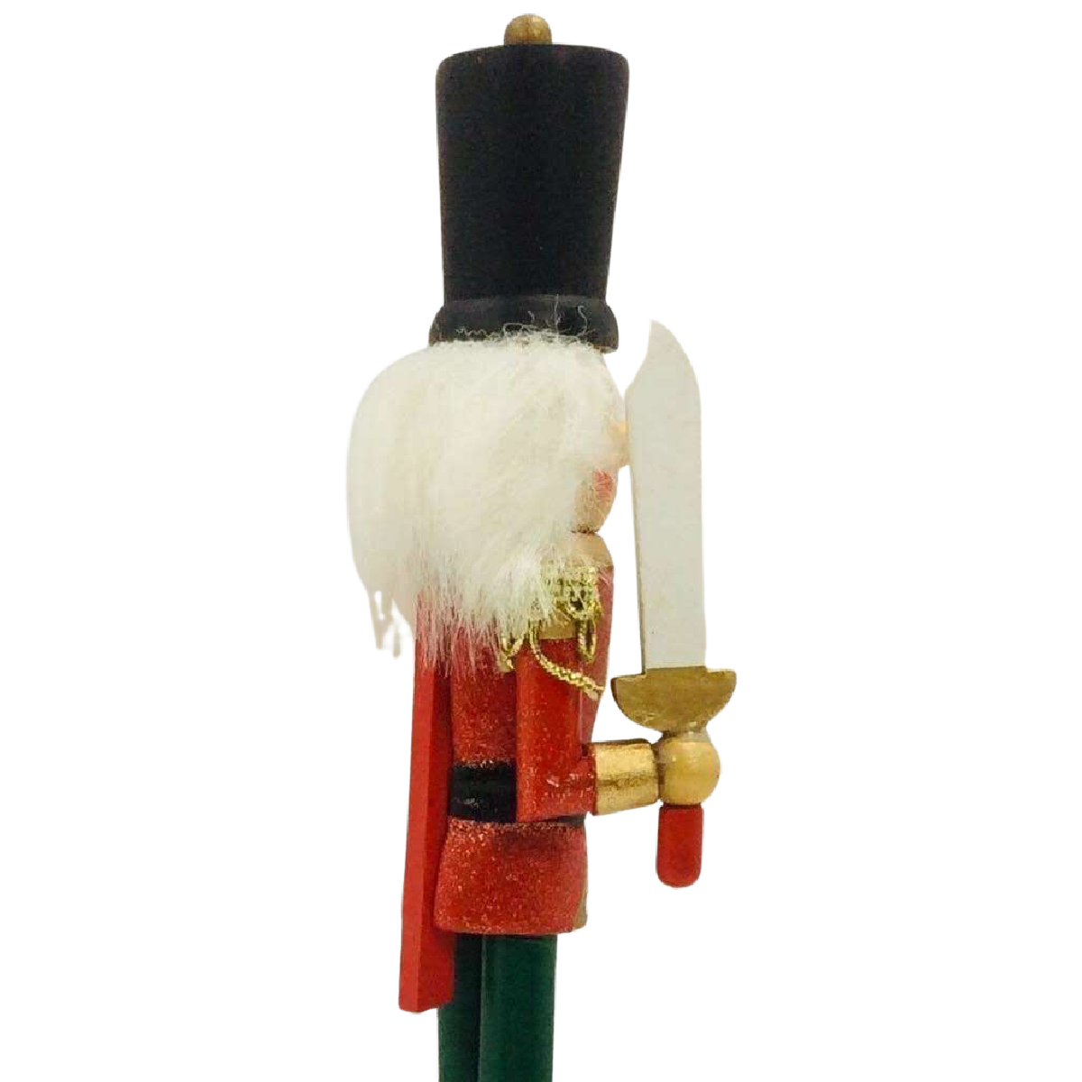 Wooden Nutcracker Christmas Soldier Shelf Decor Holiday Ballerina Princess