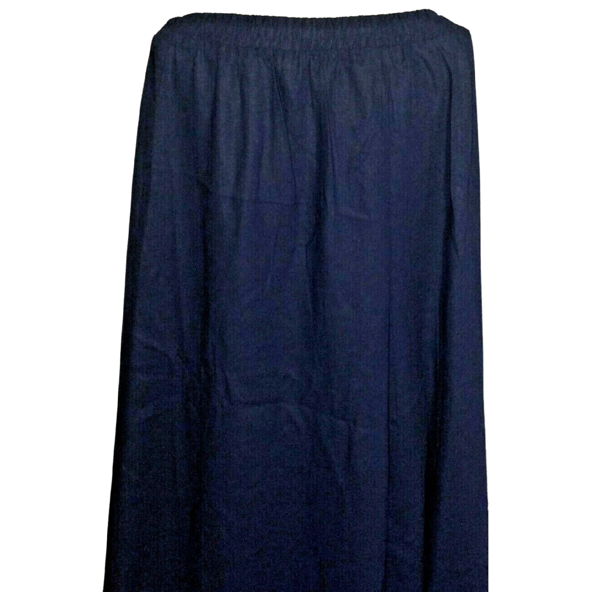 Jessica London Women A-Line Skirt Blue Sz 22W Elastic Waist Pockets Modest NWT