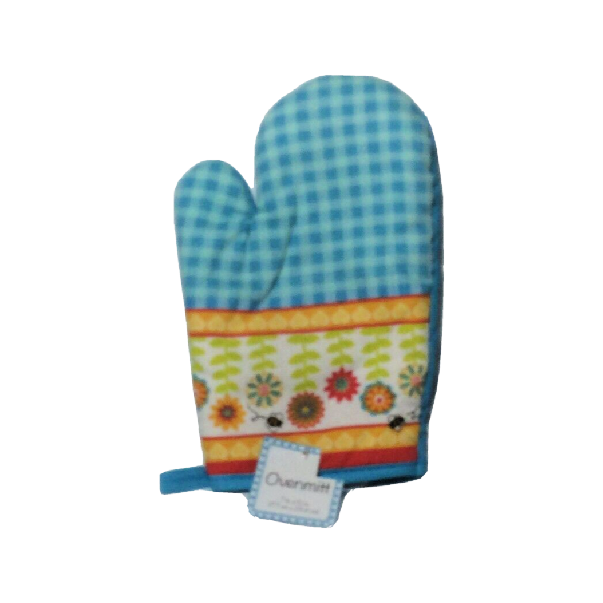 Kitchen Towels Lot Oven-Mitt Potholder Turquoise Butterfly Bee Geometric NWT