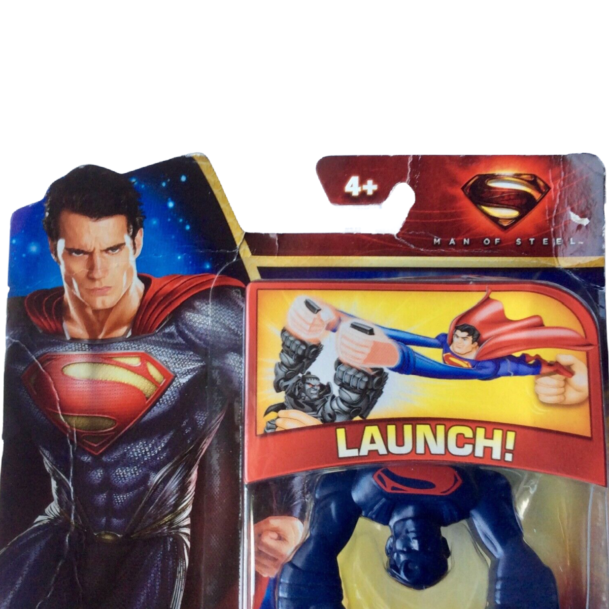 Quick Shots Flyin Furry Launch Pull Lot 2 Figure General Zoo Ultrahead Superman