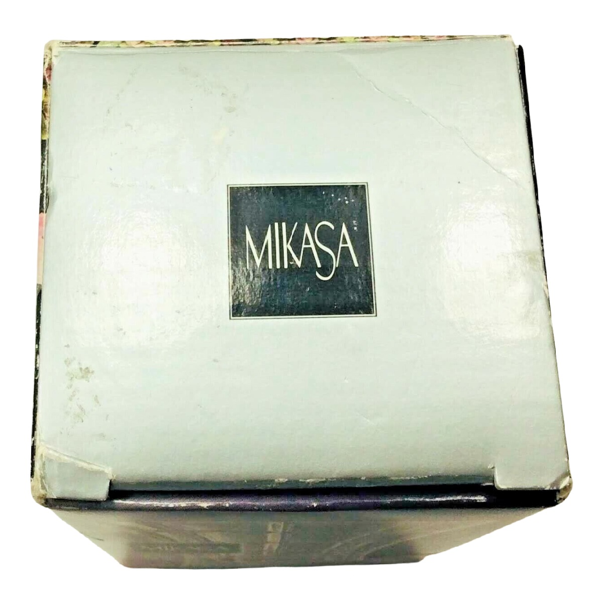 Monarchy Mikasa 4.75" Bud Vase Beveled Crystal Design (VZ006/612) Japan NIB