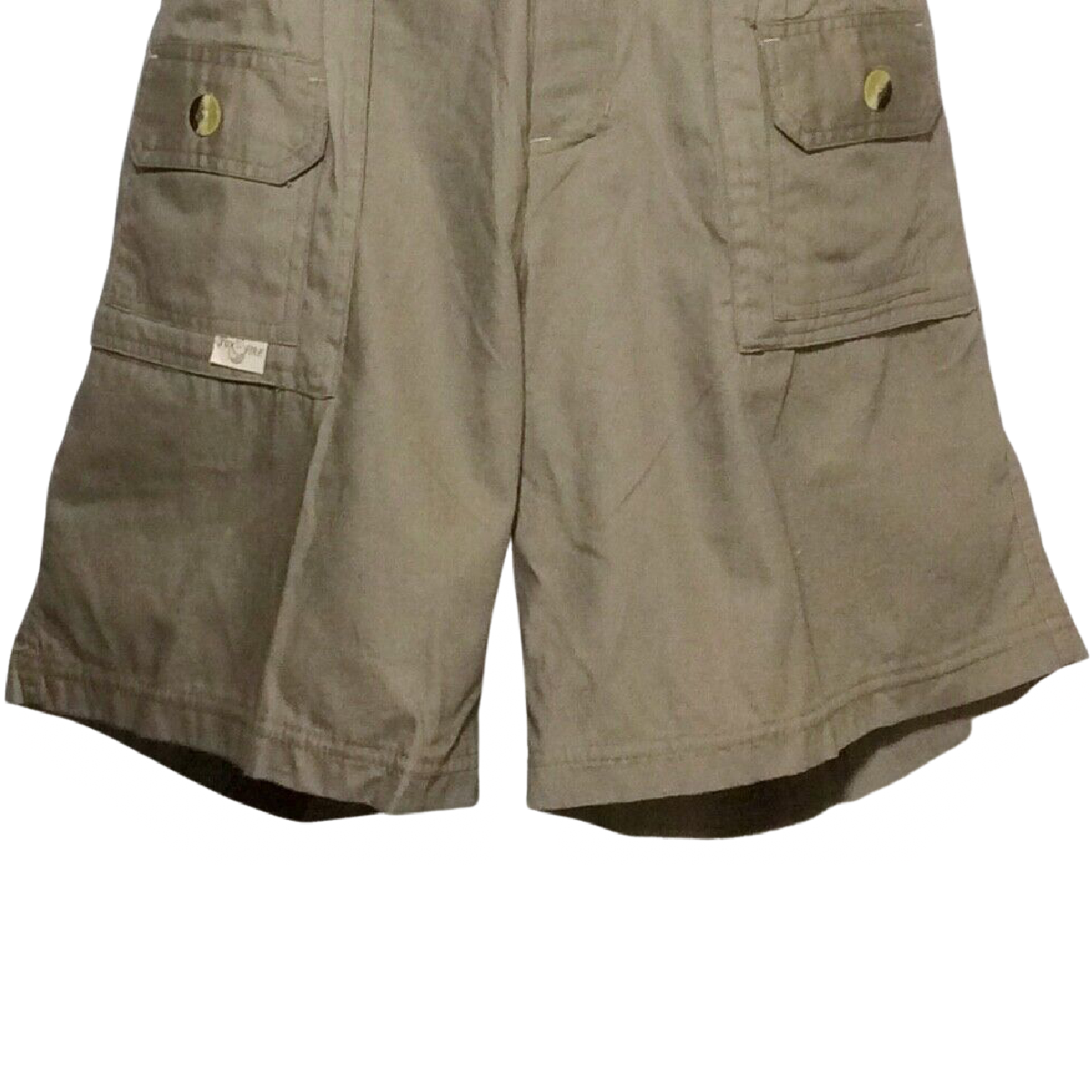 Fox Fire Field Thunder River Gear Cargo Shorts Lot Size M Stone Khaki Pockets 7"