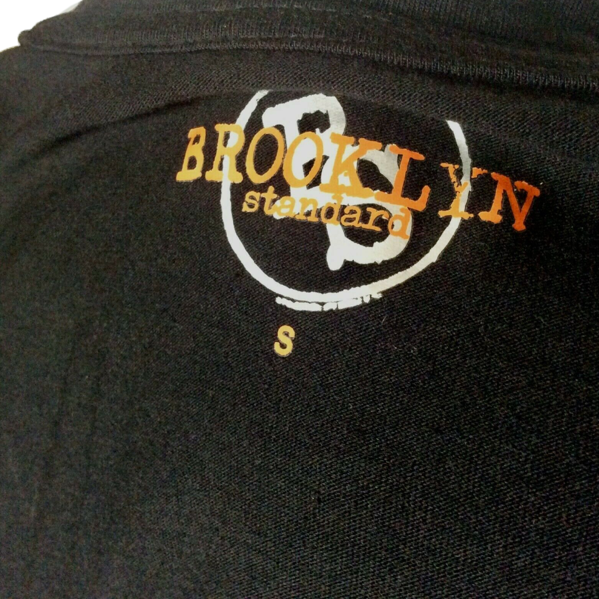 Brooklyn Standard T-Shirt NY/LA Size Small Black Crew Neck Short Sleeve NWT