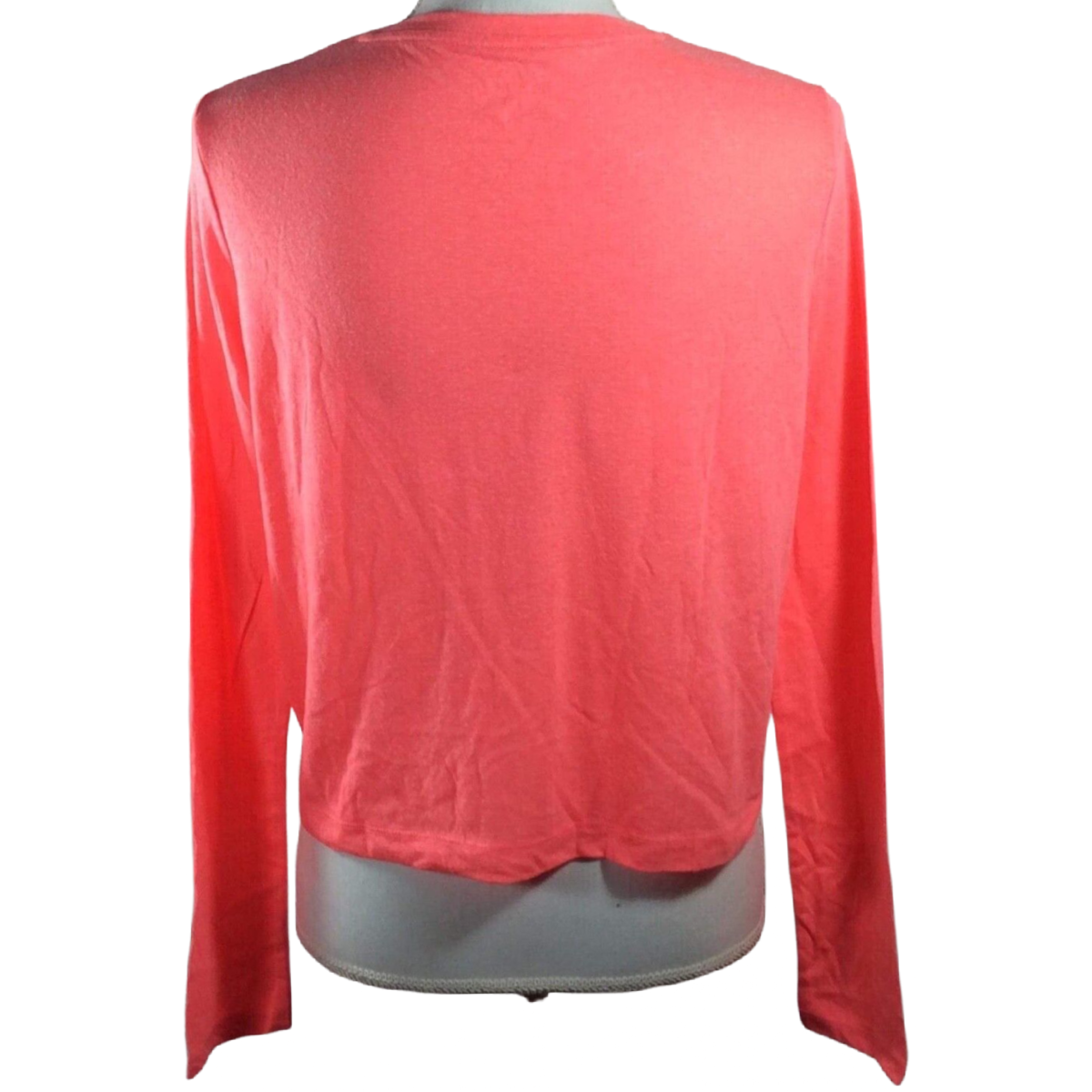 Christmas Size XXL Long Sleeve Aeropostale "Think Snow" Crop Top Shirt NWT